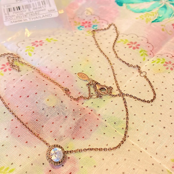 NWT PANDORA AUTHENTIC Rosegold 18kPlated NECKLACE - Picture 14 of 15